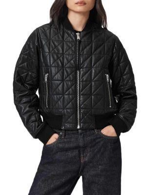 Carly Quilt Bomber Jacket by ALLSAINTS
