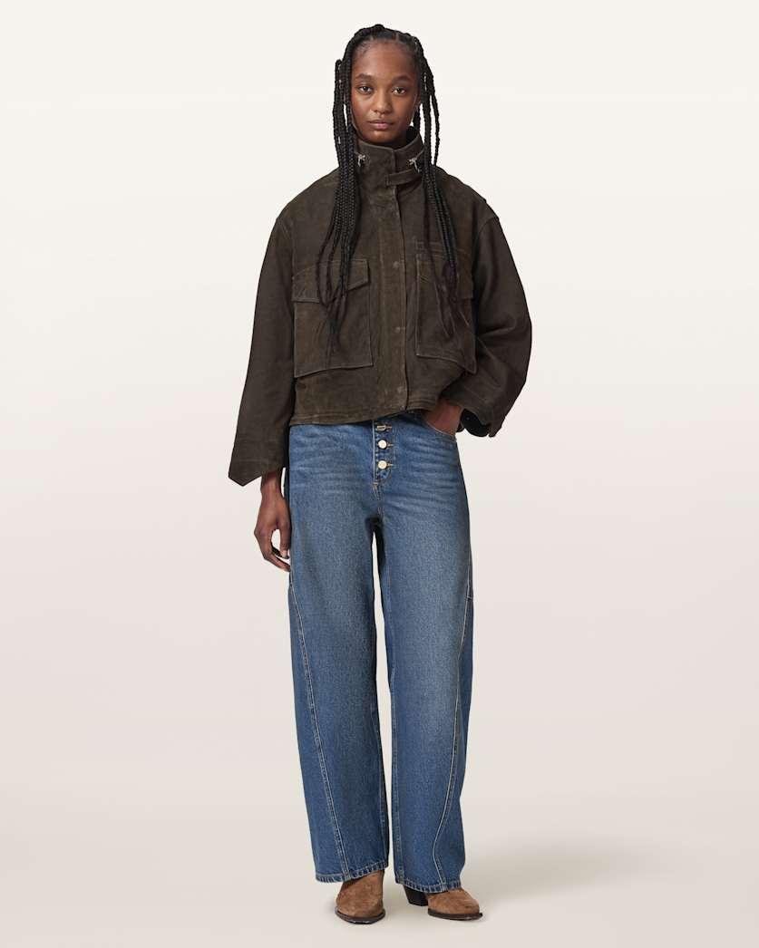 Carter Barrel Leg Denim Jeans by ALLSAINTS