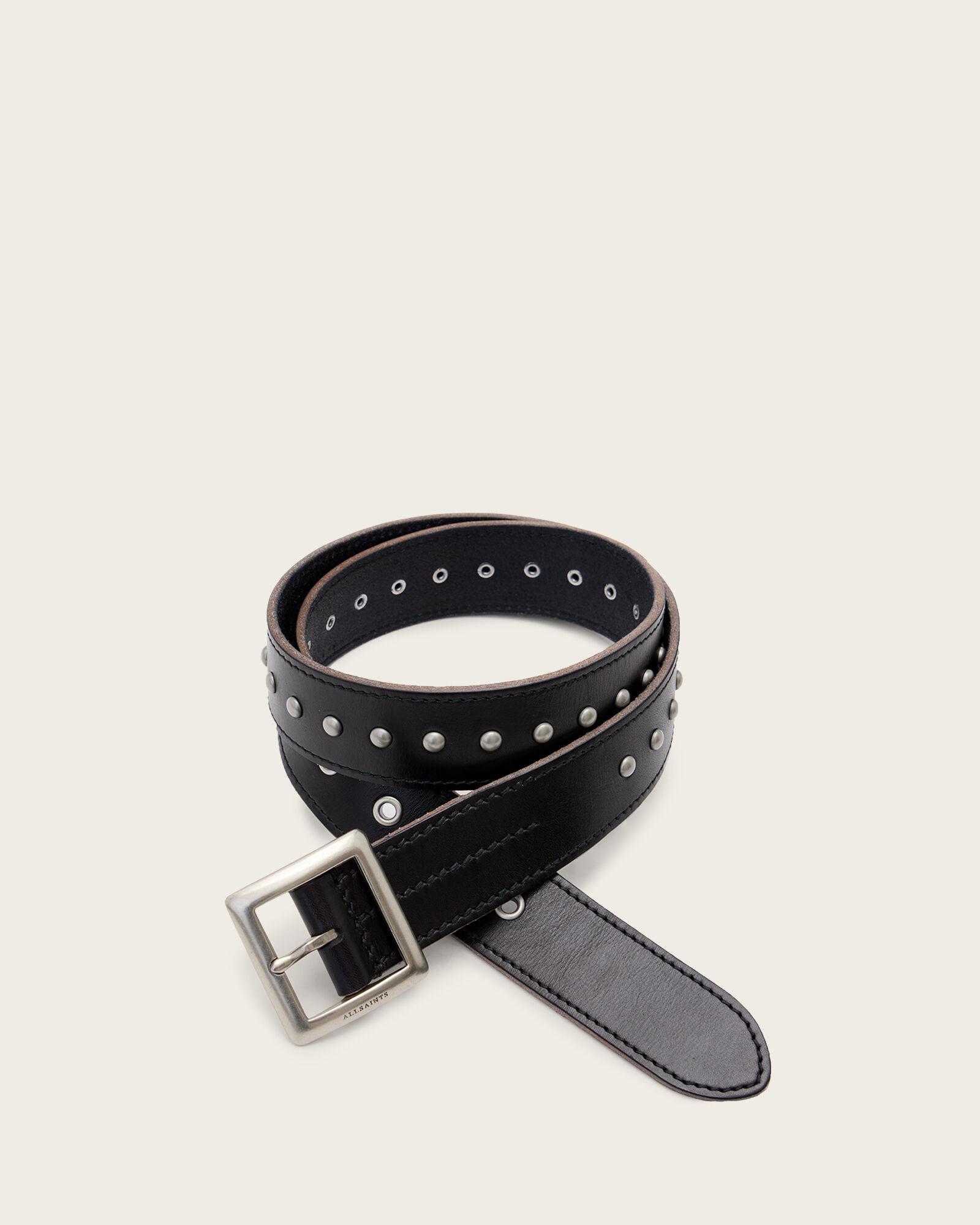 Cassian Studded Leather Belt by ALLSAINTS