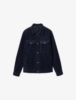 Castleford relaxed-fit corduroy organic-cotton overshirt by ALLSAINTS