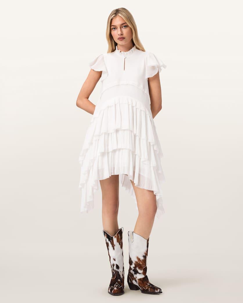 Cavarly Cotton Mini Dress by ALLSAINTS