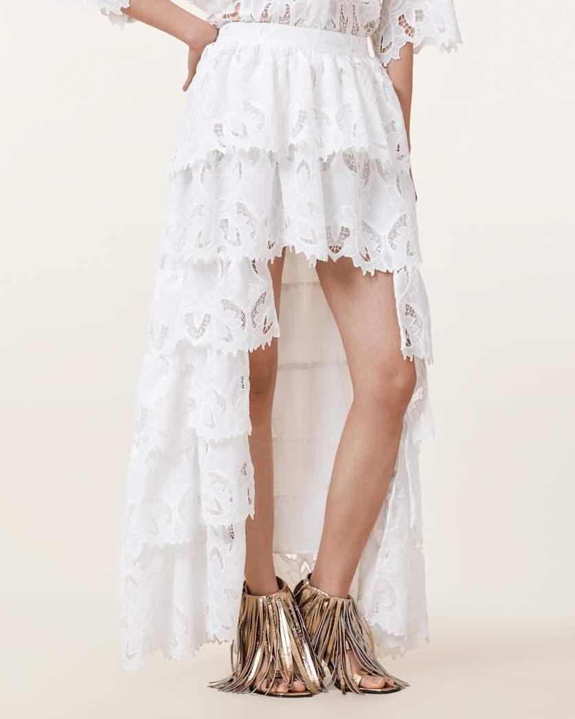 Cavarly Embroidered Maxi Skirt by ALLSAINTS