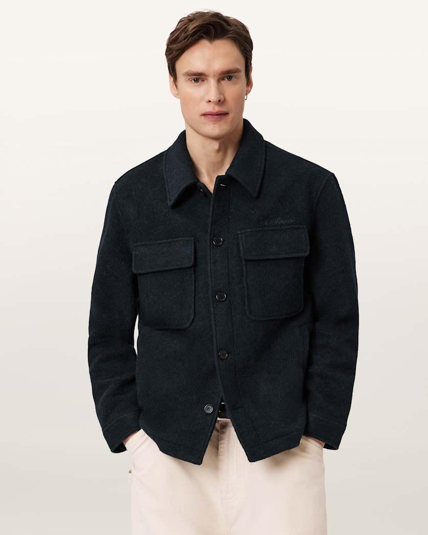 Cayson Wool Blend Jacket by ALLSAINTS