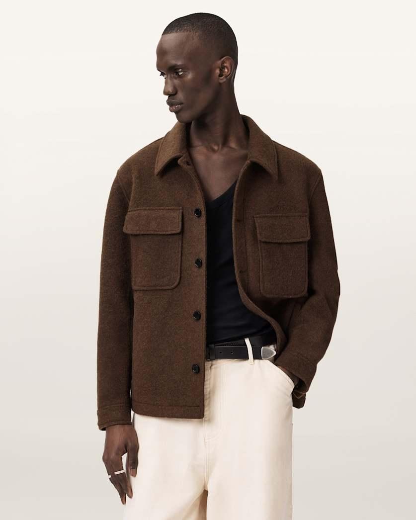 Cayson Wool Blend Jacket by ALLSAINTS