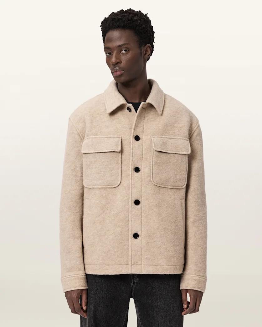 Cayson Wool Blend Jacket by ALLSAINTS