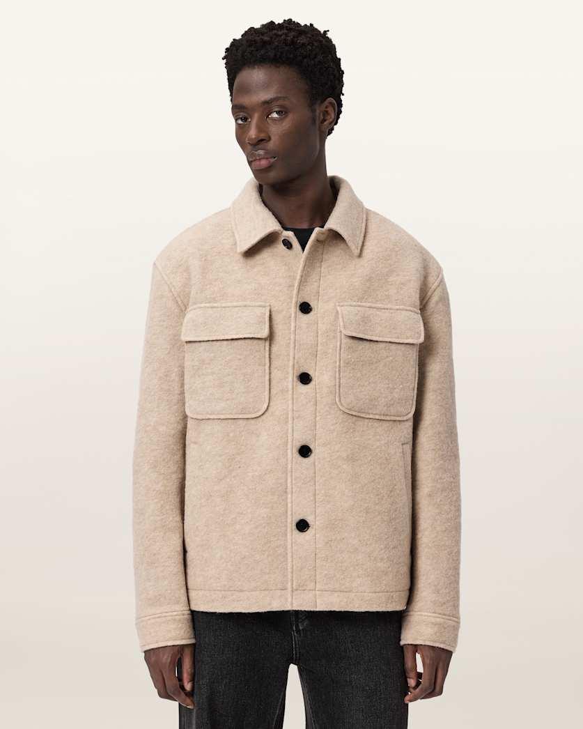Cayson Wool Blend Jacket by ALLSAINTS