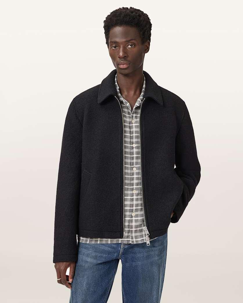 Celeste Cropped Wool Jacket by ALLSAINTS
