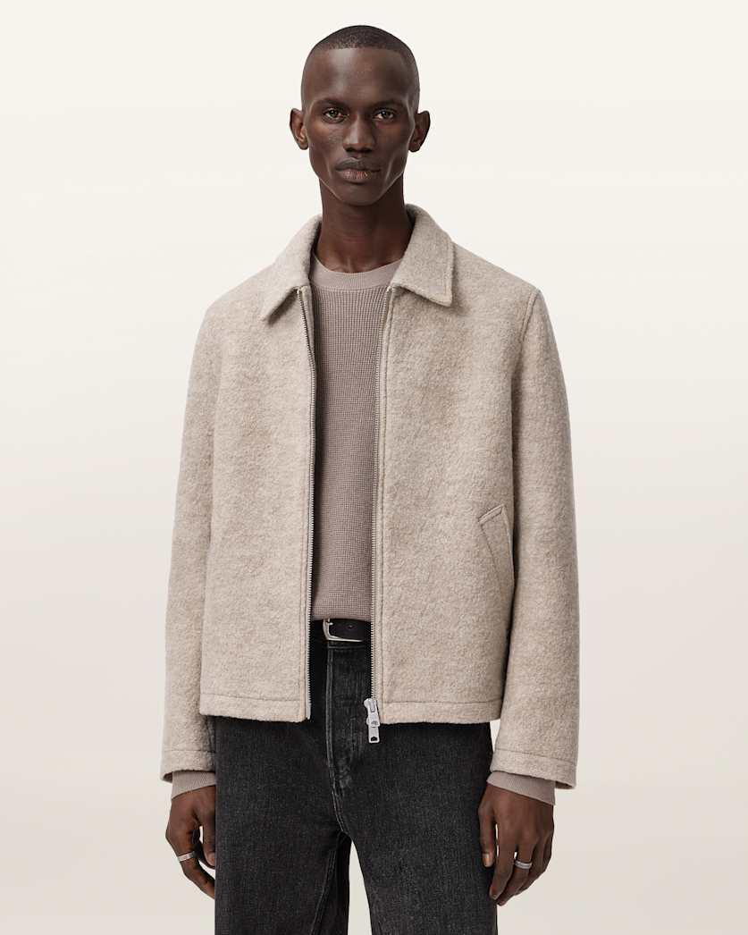 Celeste Cropped Wool Jacket by ALLSAINTS