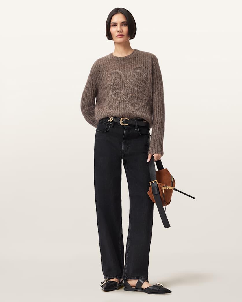 Chain Allsaints Embroidered Jumper by ALLSAINTS