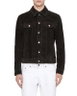 Chaiyo Suede Trucker Jacket by ALLSAINTS