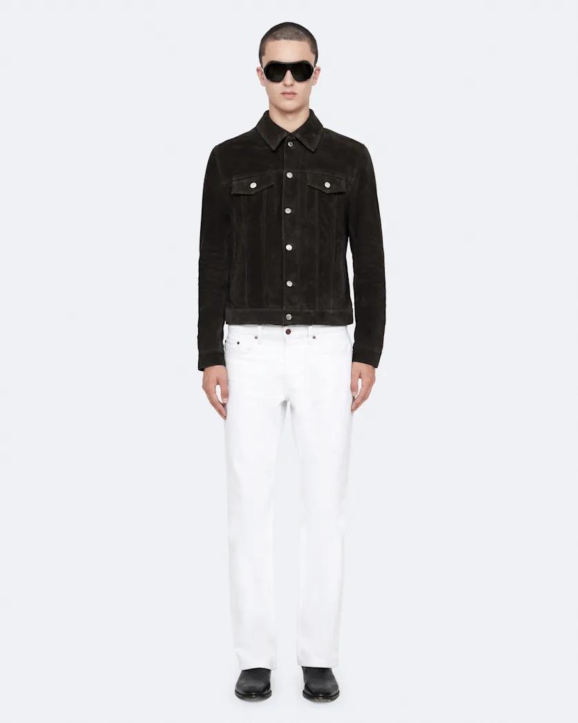 Chaiyo Suede Trucker Jacket by ALLSAINTS