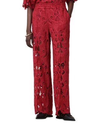 Charli Floral Lace Wide Leg Pants by ALLSAINTS