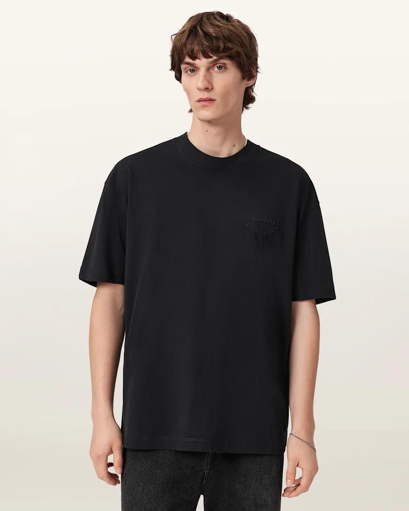 Chrome Oversized T-Shirt by ALLSAINTS