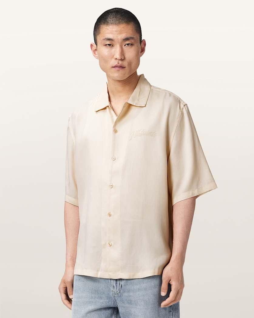 Circe Oversized Short Sleeve Shirt by ALLSAINTS