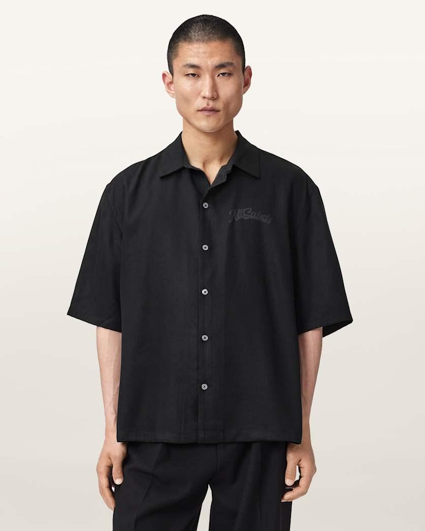Circe Oversized Short Sleeve Shirt by ALLSAINTS