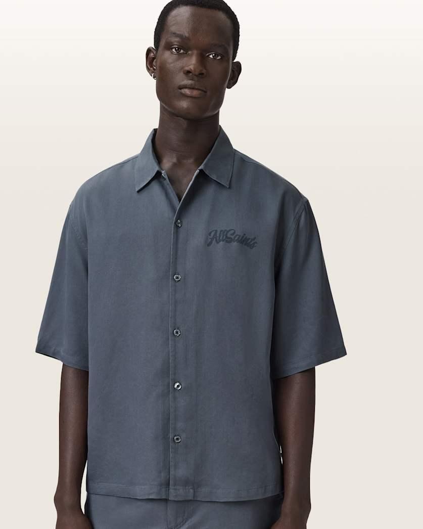 Circe Oversized Short Sleeve Shirt by ALLSAINTS