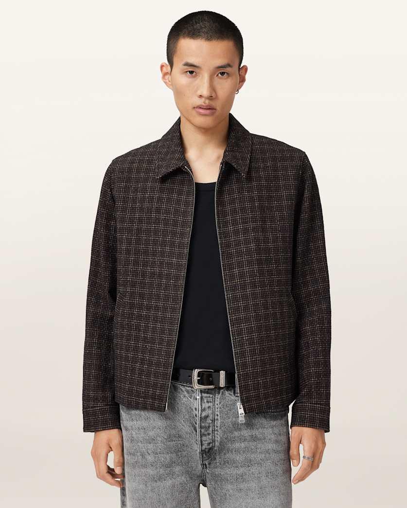 City Hall Check Jacket by ALLSAINTS