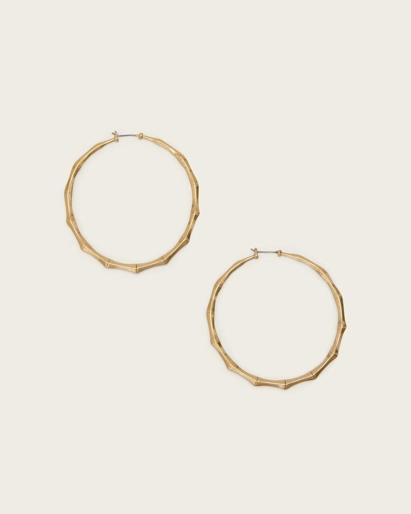 Clara Large Hoop Earrings by ALLSAINTS
