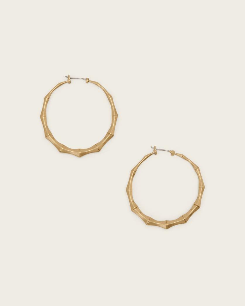 Clara Medium Hoop Earrings by ALLSAINTS
