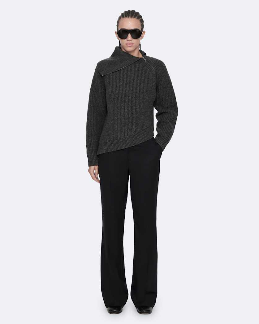 Cleo Relaxed-Fit Funnel-Neck Sweater by ALLSAINTS