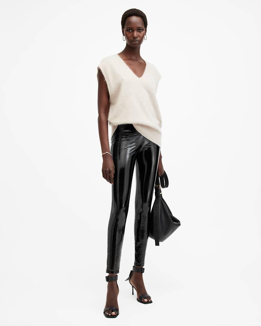 Cora High-Rise Shine Leggings by ALLSAINTS