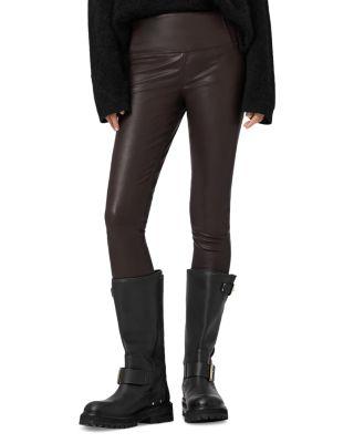Cora Leather Leggings by ALLSAINTS