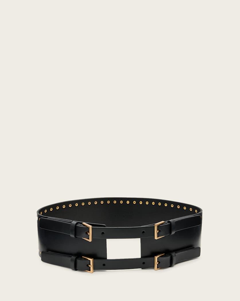 Cora Leather Waist Belt by ALLSAINTS