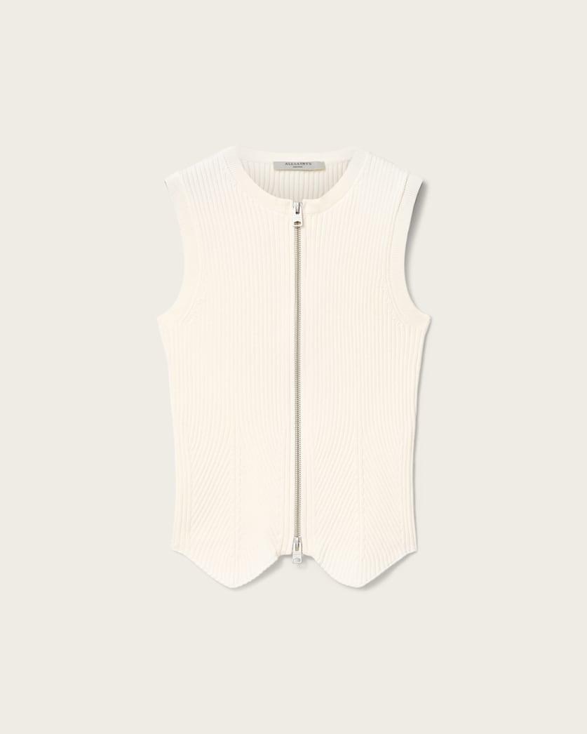 Cruz Slim-Fit Zip-Up Vest by ALLSAINTS