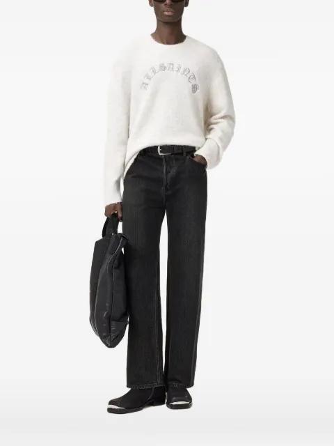 Curv embroidered sweater by ALLSAINTS