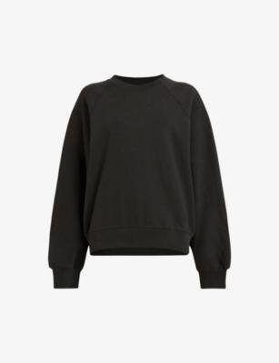 Cygni cut-out organic-cotton sweatshirt by ALLSAINTS