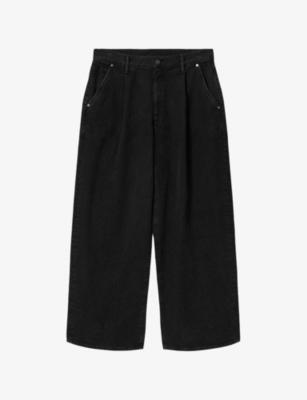 Daze Pleated Wide-Leg Jeans by ALLSAINTS