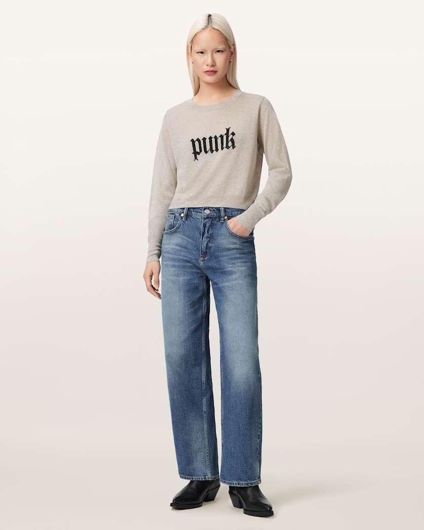 Deetz Knitted Motif Jumper by ALLSAINTS