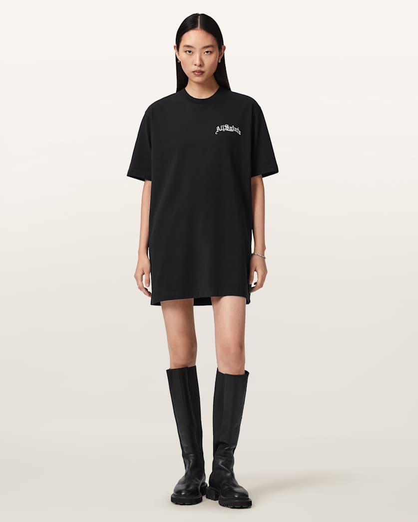 Descent Jersey Mini T-Shirt Dress by ALLSAINTS