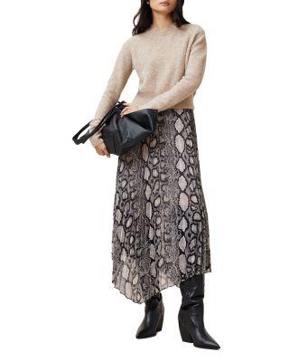 Donatella Mixed Media Dress by ALLSAINTS Donatella Mixed Media Dress by ALLSAINTS