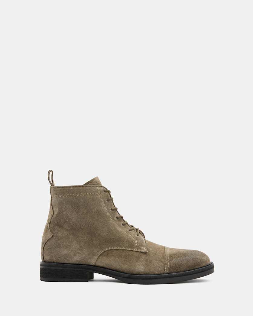 Drago Suede Lace Up Boots by ALLSAINTS