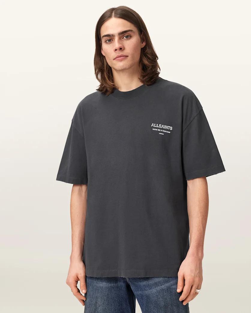 Dreamer Short Sleeve Oversized Graphic T-Shirt by ALLSAINTS
