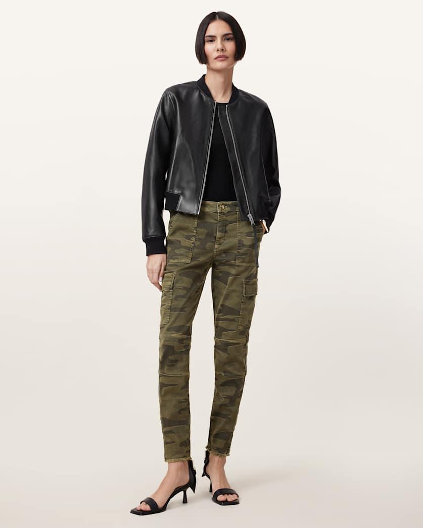 Duran Skinny Camouflage Cargo Jeans by ALLSAINTS
