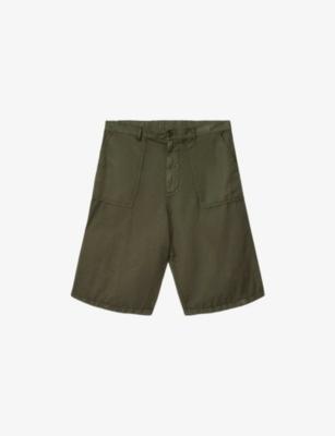 Echo Patch-Pocket Cotton and Linen Shorts by ALLSAINTS