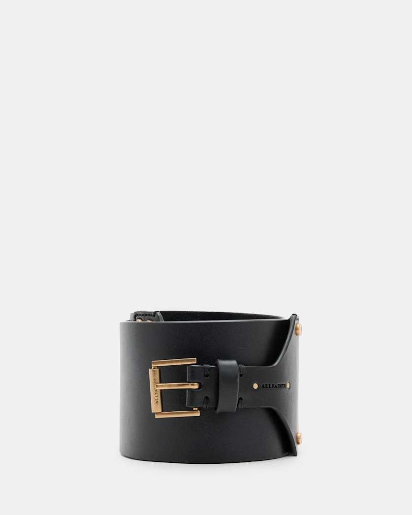 Eden Leather Buckle Waist Belt by ALLSAINTS