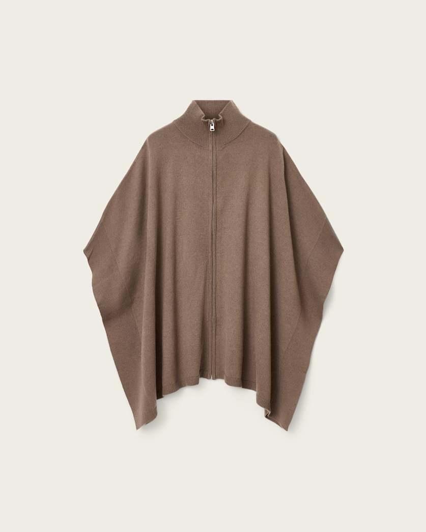 Effie Wool Poncho by ALLSAINTS
