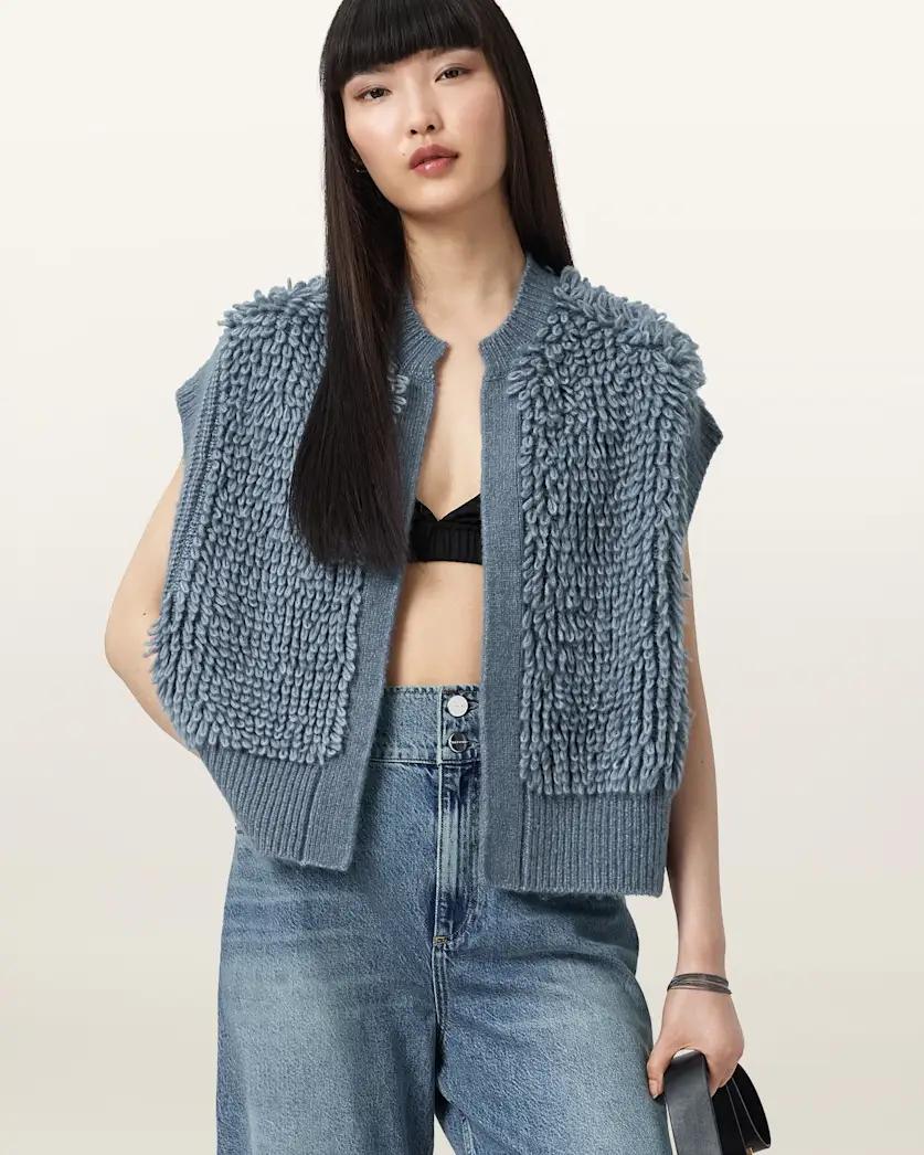 Elias Knitted Gilet by ALLSAINTS