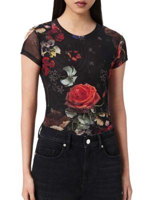 Ellie Mesh Tee by ALLSAINTS