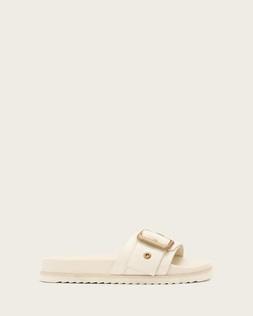 Ellie Western Leather Sandals by ALLSAINTS
