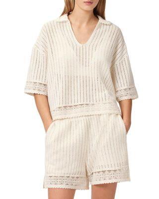 Elma Crochet Top by ALLSAINTS