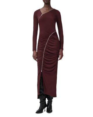 Elsie Zipper Maxi Dress by ALLSAINTS