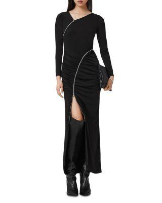 Elsie Zipper Maxi Dress by ALLSAINTS