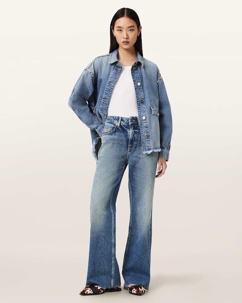 Ember Flared Denim Jeans by ALLSAINTS