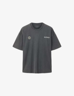 Emblem Crew Short-Sleeve Cotton-Jersey T-Shirt by ALLSAINTS