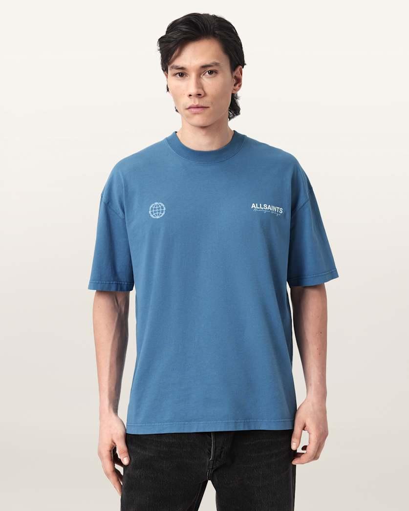 Emblem Short Sleeve Cotton T-Shirt by ALLSAINTS