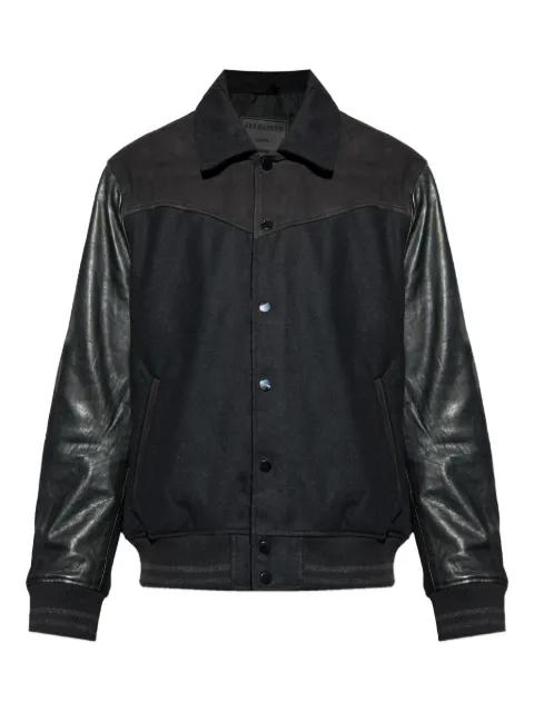 Endleton leather panelled jacket by ALLSAINTS